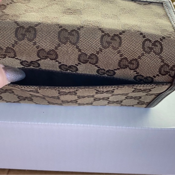 Gucci Authentic made in Italy Supreme Canvas Continental Long Wallet - Picture 4 of 10